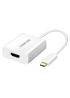 Адаптер Ugreen USB Type-C to HDMI 4K Adapter White (40273)